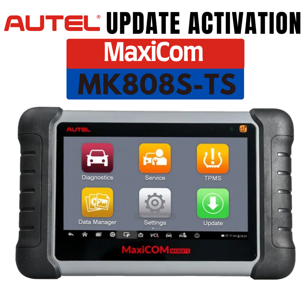 Autel MK808S TS One Year Software Update Service Unlimited Vehicle Coverage