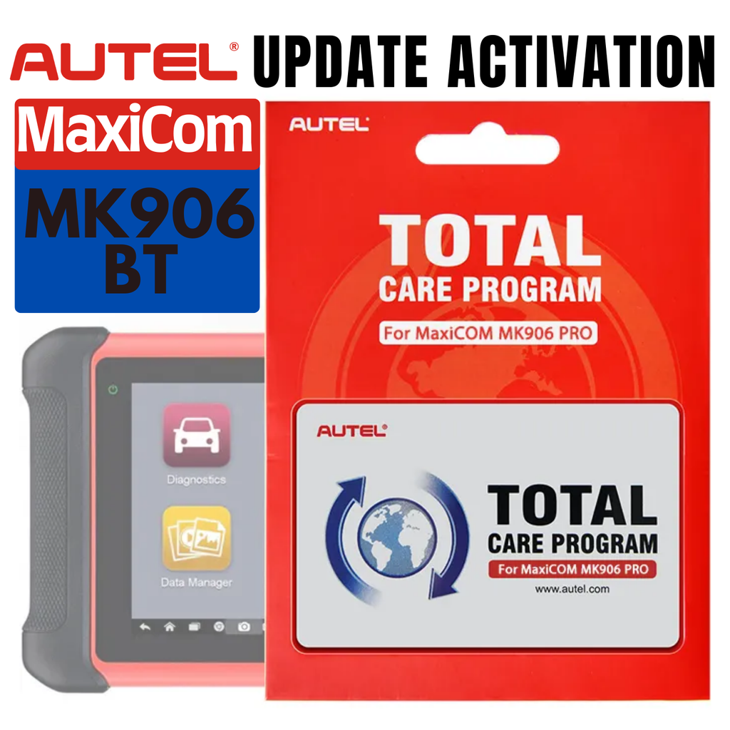 Autel MaxiCOM MK906BT One Year Software Update Service Official Renewal Access