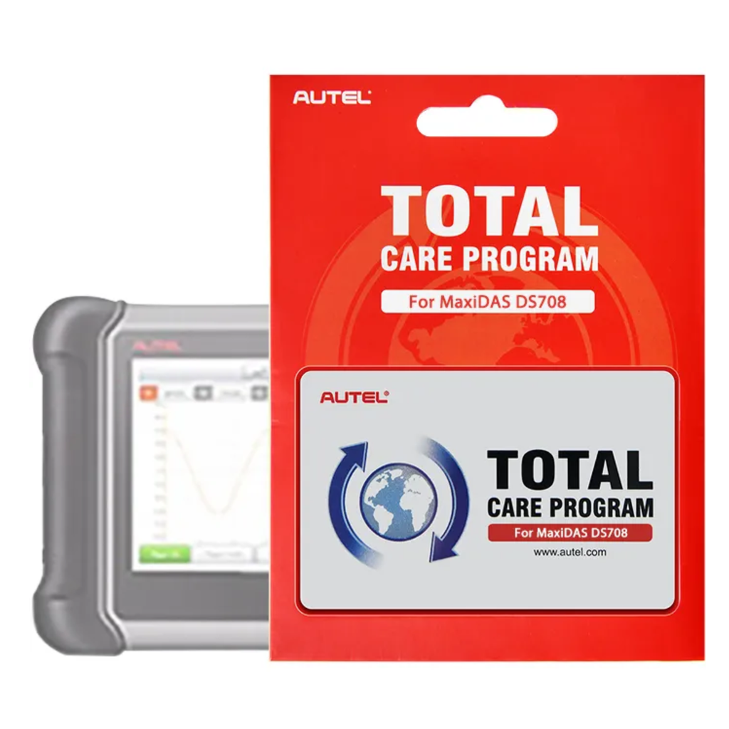 Maxidas DS708 One Year Software Renewal Keep Scanner Updated New Autel Functions
