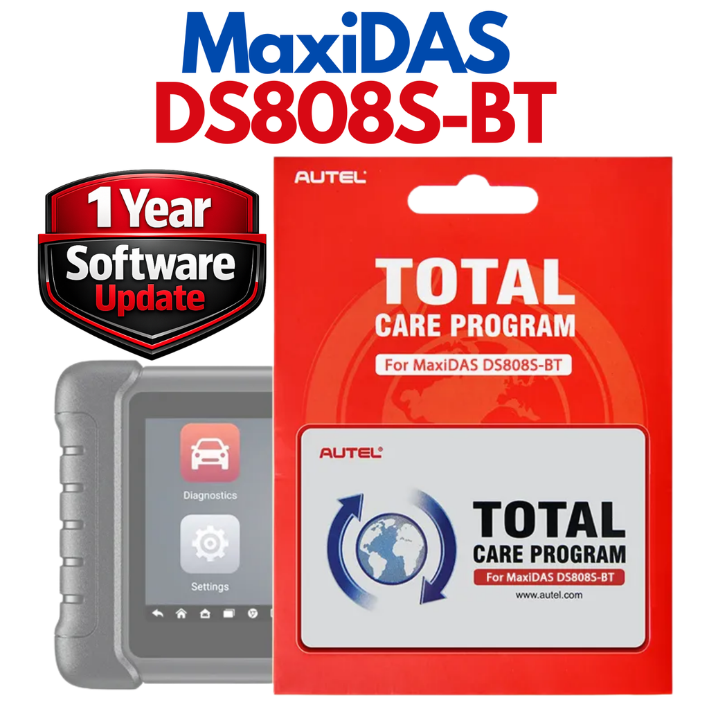 Autel Maxidas DS808S BT One Year Software Update Service Access Latest Vehicle