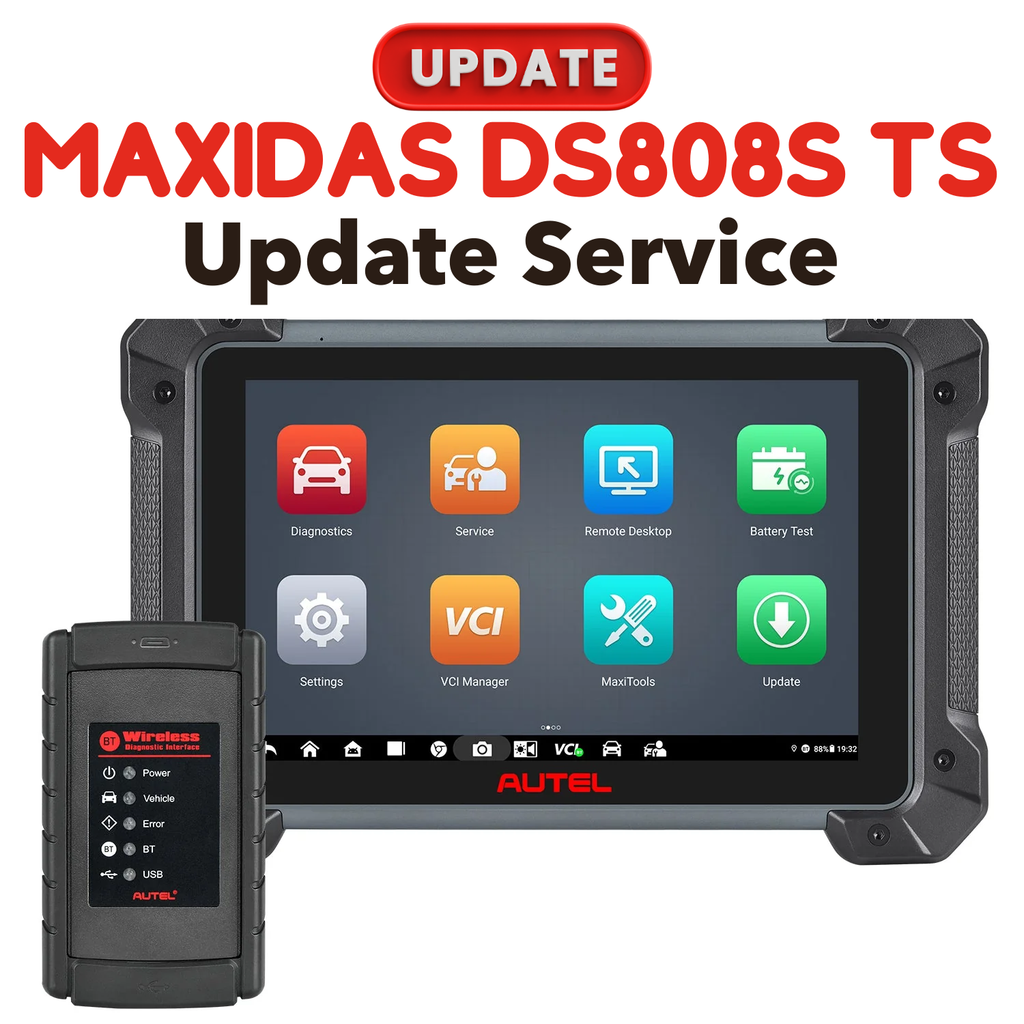 Autel MaxiDAS DS808S TS One Year Software Update Service Digital Renewal