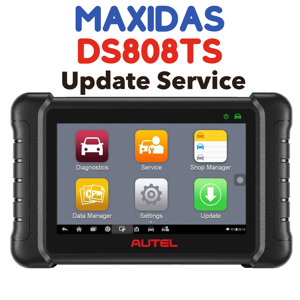 Autel Maxidas DS808TS One Year Software Update Service Extend Vehicle Coverage