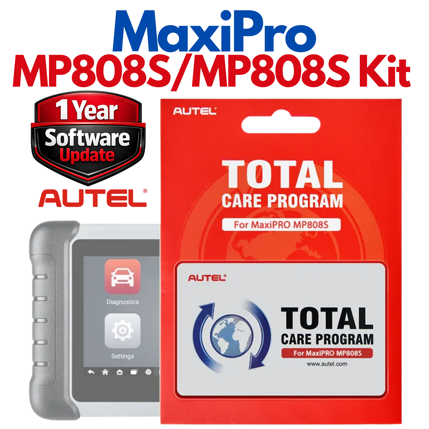 Autel MP808S One Year Software Update Service Unlimited Diagnostic Access Secondary image