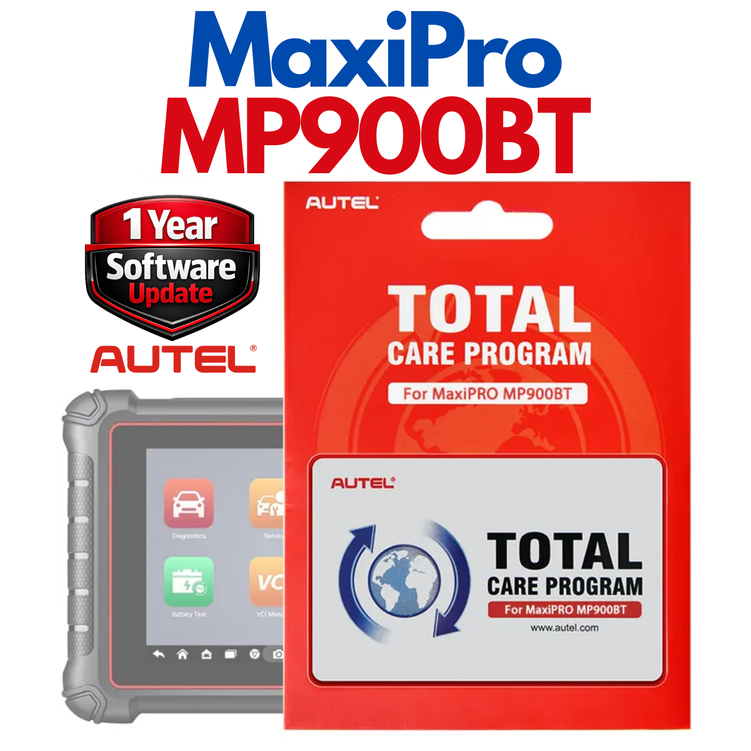 Autel MP900BT 1 Year Diagnostic Software Update Service for Professional Vehicle Secondary image