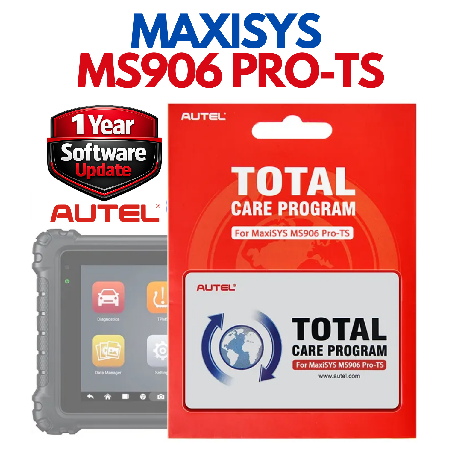 MS906 Pro TS One Year Update Service Access Latest Autel Diagnostic Software Secondary image