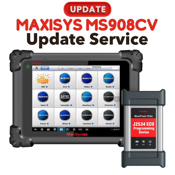 Autel MaxiSys MS908CV One Year Software Update Service Digital Subscription