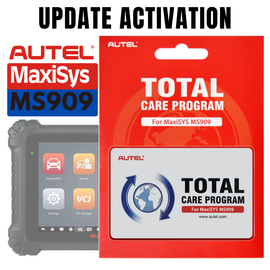 Autel MaxiSys MS909 1 Year Software Update Service Unlimited Diagnostic Coverage