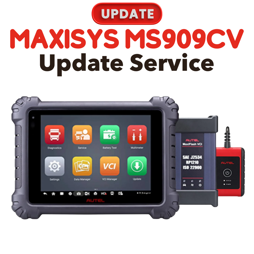 Autel MaxiSys MS909CV One Year Diagnostic Software Update Digital Subscription