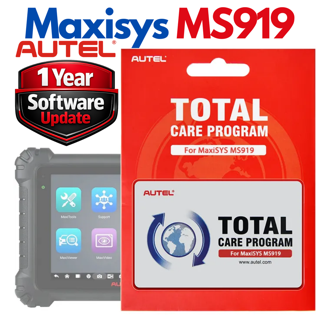 Autel MS919 12-Month Software Renewal Service with Expanded Vehicle Coverage