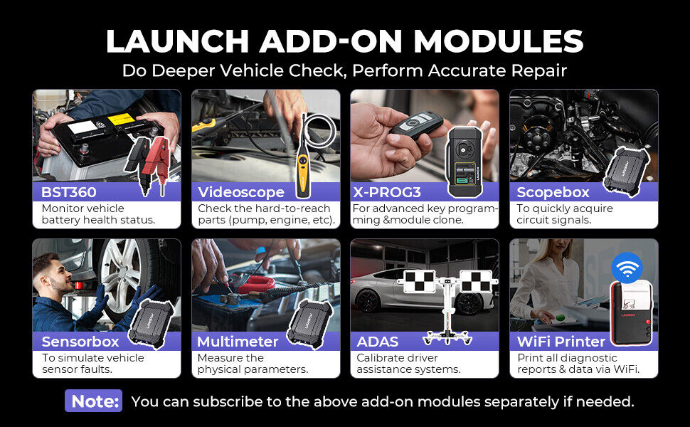 Launch X431 PRO5 with 24V Smarklink HD V2.0 Diagnostic Tools & J2534 ECU SmartBox OBD2 Scanner