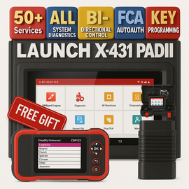 Original LAUNCH X431 PADIII V2.0 Auto Diagnostic Tool with Blutooth/Wifi Support