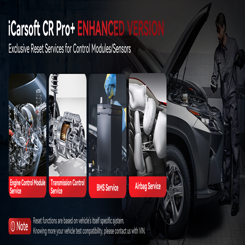 iCarsoft CR Pro Enhanced All-System Diagnostic OBD2 Scanner 58 Brands CAN-FD