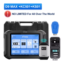 Load image into Gallery viewer, XTOOL D9 MAX Bluetooth Car Diagnostic Full System Scanner OE Level ECU Coding
