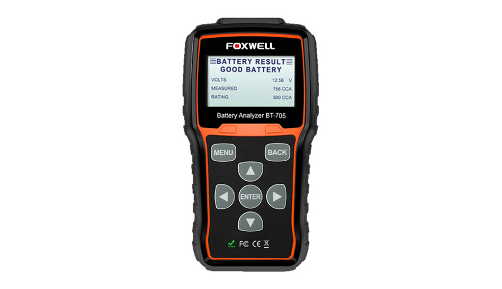 Foxwell BT705 Car Battery Load Tester & Charging System Analyzer 100-2000 CCA AU