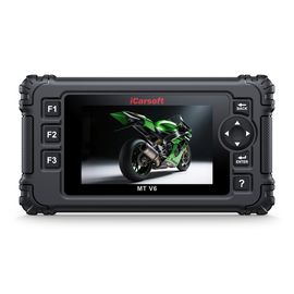 iCarsoft MT V6 Kawasaki ECU Error Clear ABS Bleed Bidirectional Actuation Tests