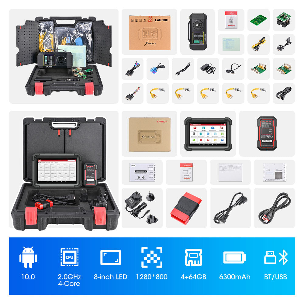 LAUNCH X431 IMMO PLUS X-PROG 3 Immobilizer Key Programmer Car Diagnostic Scanner Auto Anti-theft Tool