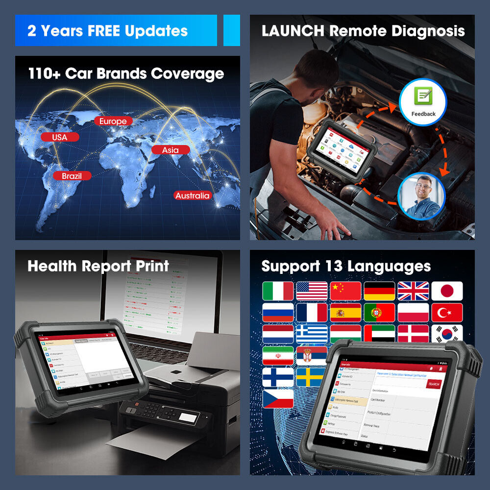 LAUNCH X431 IMMO PLUS X-PROG 3 Immobilizer Key Programmer Car Diagnostic Scanner Auto Anti-theft Tool