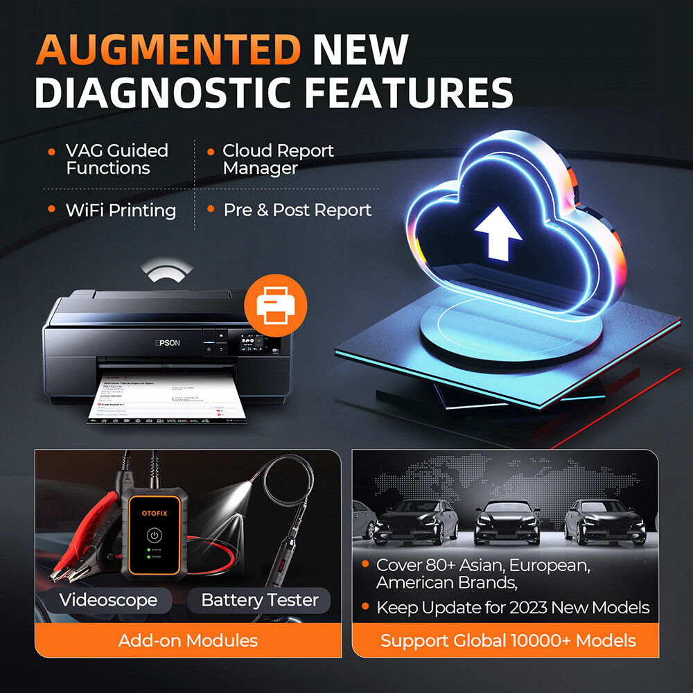 OTOFIX D1 PRO Bluetooth Scanner OE-Level Car Diagnostic Scan Tool