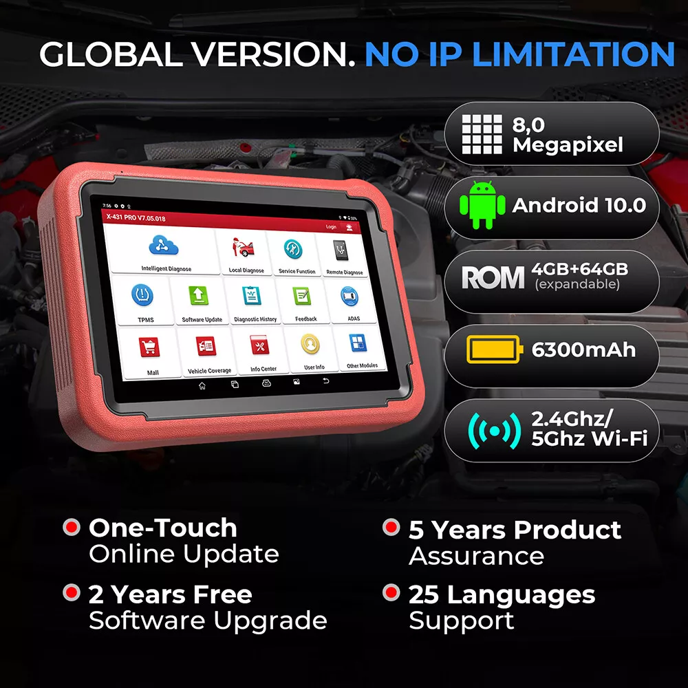 X-431 Launch X431 PROS V 5.0 Car Diagnostic Tools Automotive Diagnosis OBD Tools