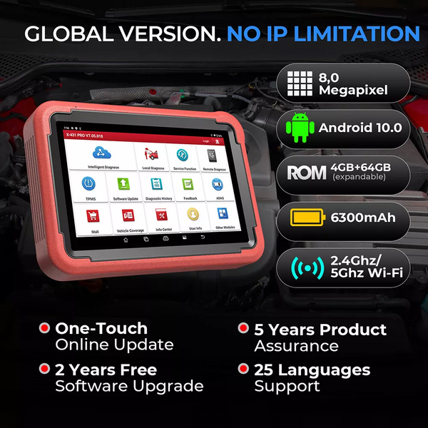 X-431 Launch X431 PROS V 5.0 Car Diagnostic Tools Automotive Diagnosis OBD Tools