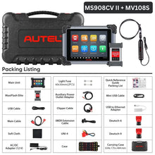 Load image into Gallery viewer, Autel MaxiSys MS908CV II Heavy Duty Truck Diagnostic Scanner J2534 ECU Coding