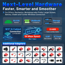 Load image into Gallery viewer, XTOOL D9 MAX Bluetooth Car Diagnostic Full System Scanner OE Level ECU Coding