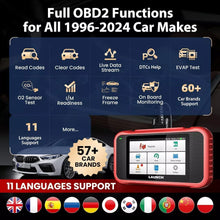 Load image into Gallery viewer, LAUNCH CRP123X V2.0 PRO/PLUS – OBD2 Scanner for Engine, ABS, SRS, AT Diagnostics