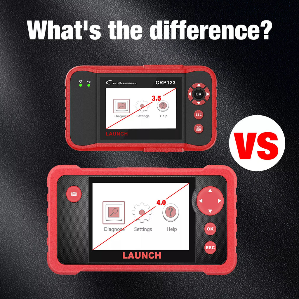 LAUNCH CRP123X V2.0 PRO/PLUS – OBD2 Scanner for Engine, ABS, SRS, AT Diagnostics