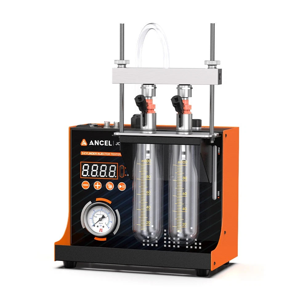 ANCEL JC200 Injector Tester 2 Cylinder Fuel Injection Volume Atomization Test