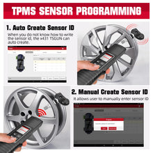 Load image into Gallery viewer, LAUNCH X431 TSGUN TPMS Tools Obd2 Scanner Car Tire Pressure Inspection Tool TPMS