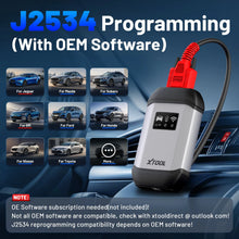 Load image into Gallery viewer, XTOOL D9 MAX Bluetooth Car Diagnostic Full System Scanner OE Level ECU Coding
