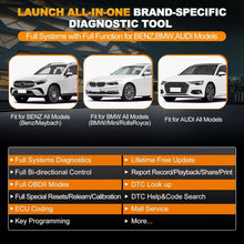 Load image into Gallery viewer, LAUNCH X431 Mercedes Benz Creader Elite 2.0 OBD2 Scanner  Full System Bidirectional Diagnostic Tool .