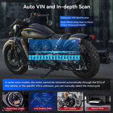 Load image into Gallery viewer, iCarsoft MT V6 INDIAN Motorcycle Diagnostic Scanner Live Data &amp; Bi-Directional