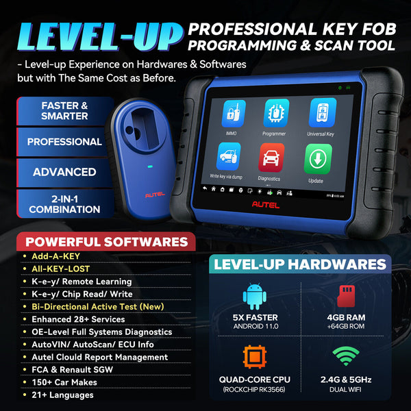 Autel MaxiIM IM508S IMMO FOB Key Programming Tool (AU Version)
