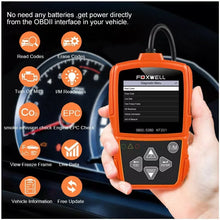 Load image into Gallery viewer, Foxwell NT201 OBD2 Scanner Car Check Engine Light Code Reader Diagnostic Tool