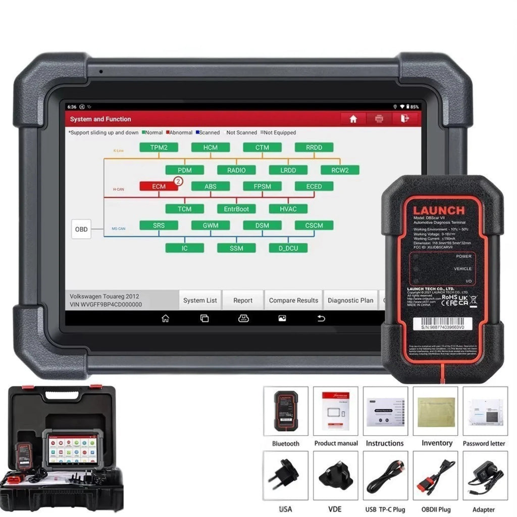 LAUNCH X431 PRO3 ACE V5.0 OBD2 Diagnostic Scanner ECU Coding Bidirectional