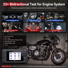 Load image into Gallery viewer, iCarsoft MT V6 INDIAN Motorcycle Diagnostic Scanner Live Data &amp; Bi-Directional