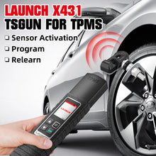 Load image into Gallery viewer, LAUNCH X431 TSGUN TPMS Tools Obd2 Scanner Car Tire Pressure Inspection Tool TPMS