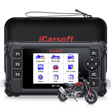 Load image into Gallery viewer, iCarsoft MT V6 INDIAN Motorcycle Diagnostic Scanner Live Data &amp; Bi-Directional