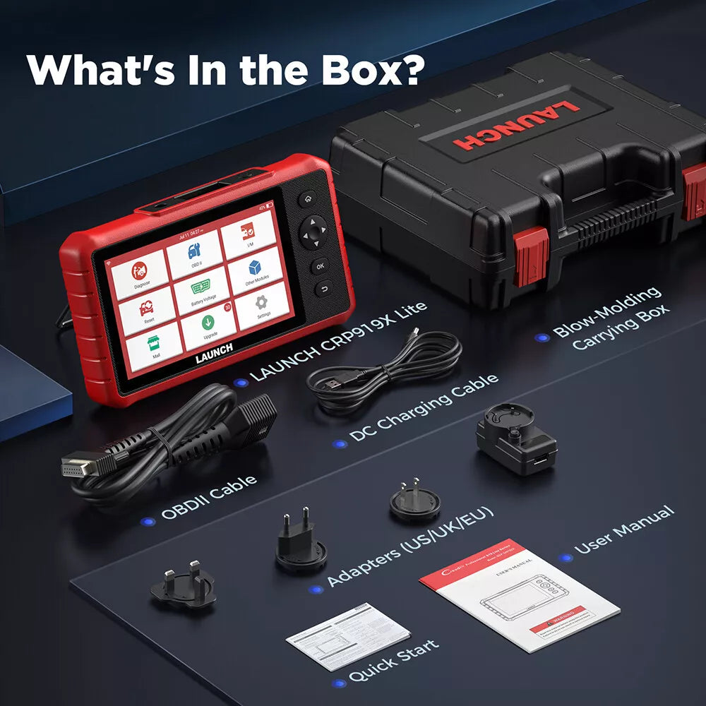 LAUNCH CRP919X lite Wireless Bidirectional Diagnostic Tool ECU Coding