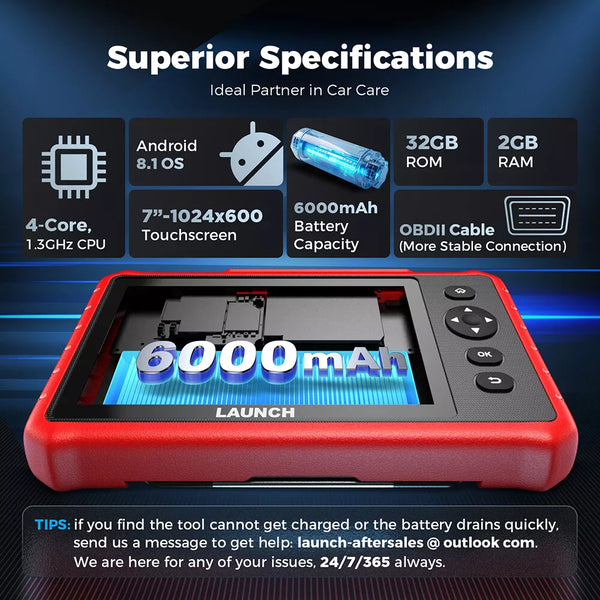 LAUNCH CRP919X lite Wireless Bidirectional Diagnostic Tool ECU Coding