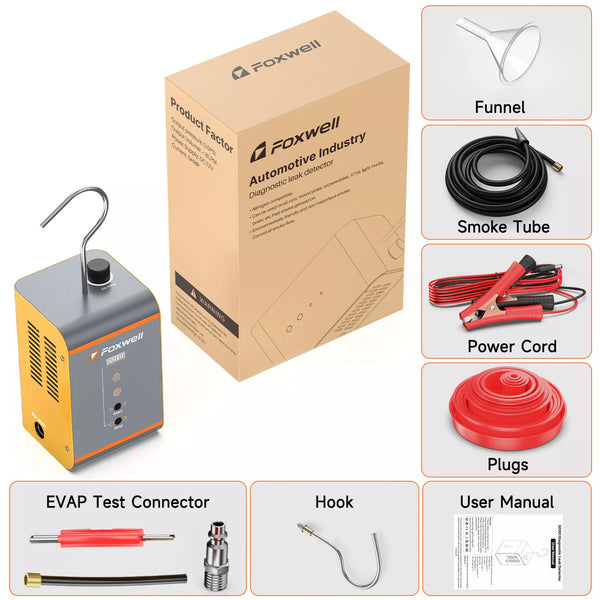 FOXWELL SD101 EVAP Smoke Machine Vacuum Leak Detector Automotive Diagnostic Tool