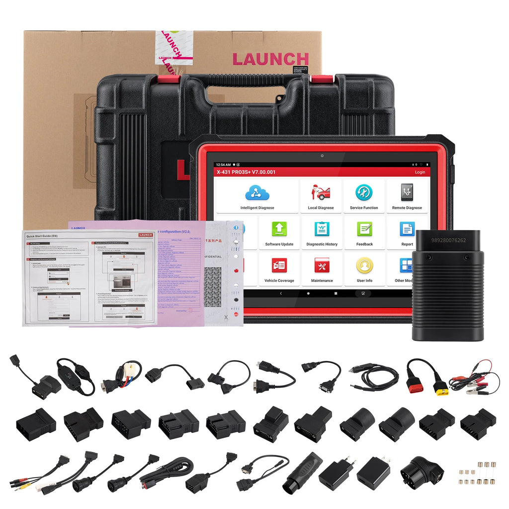 Launch X431 Pro3S V2 Full System Diagnostic Scan Tool Bidirectional 50 Services