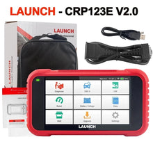 Load image into Gallery viewer, 2026 LAUNCH CRP123E V2.0 OBD2 Scanner ECU Coding Bi-Directional DoIP 38+ Reset
