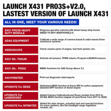 Load image into Gallery viewer, Launch X431 Pro3S V2 Full System Diagnostic Scan Tool Bidirectional 50 Services