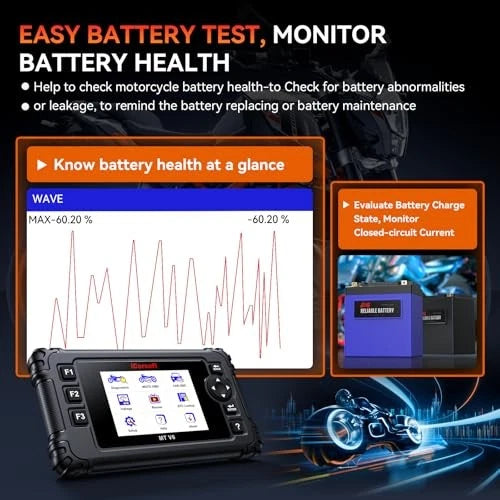 iCarsoft MT V6 Ktm Motorcycle Scan Tool Full System Scanner Lifetime Updates