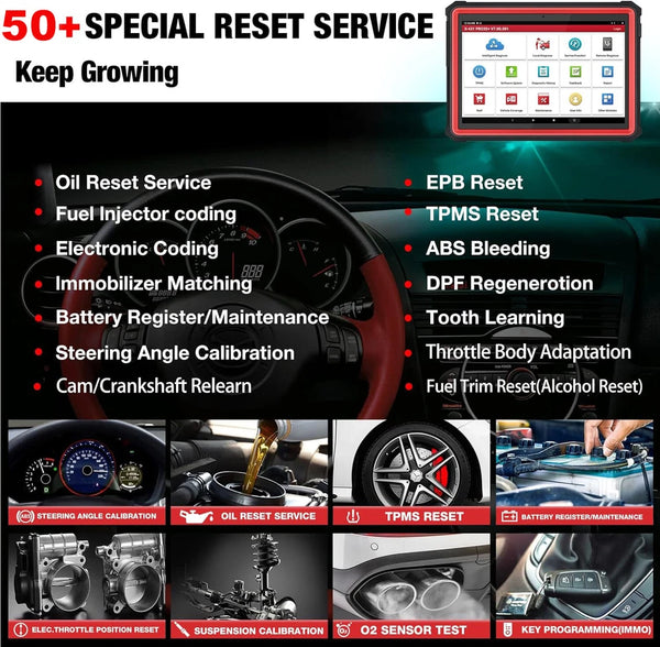 Launch X431 Pro3S V2 Full System Diagnostic Scan Tool Bidirectional 50 Services