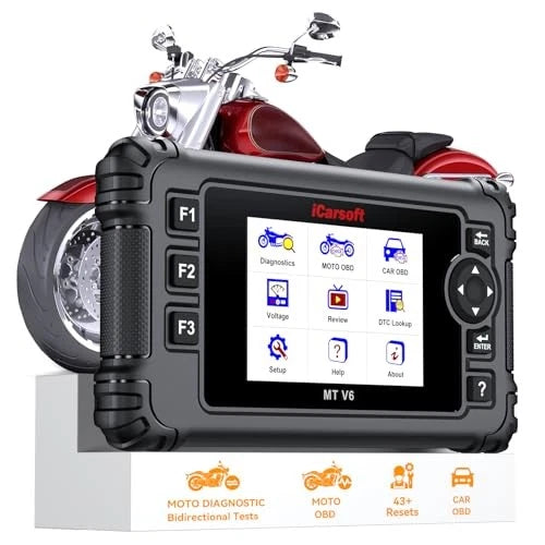 iCarsoft MT V6 Harley Motorcycle OBD2 Diagnostic Scanner Full System Engine ABS