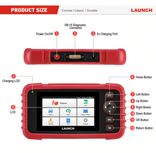 Load image into Gallery viewer, LAUNCH X431 CRP129X OBD2 Scanner Auto Code Reader Diagnostic Tools TMPS Automotive Scanner Obd2 Diagnostic Tool Professional