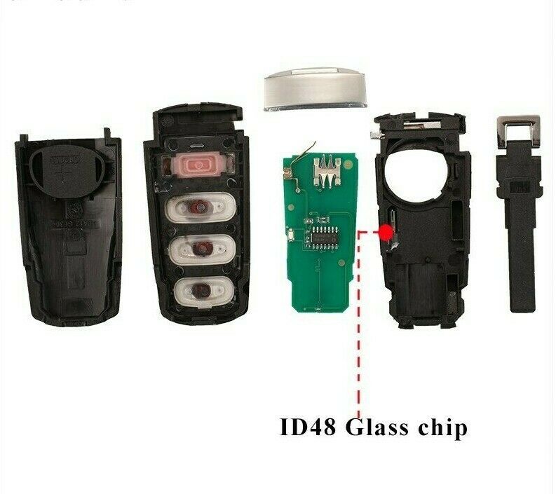 Fits VW Volkswagen 315Mhz NBG009066T  Complete Transponder Remote Key Secondary image